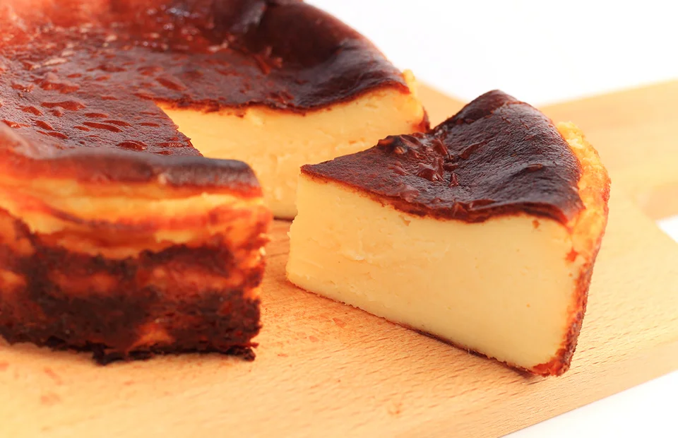 バスクのチーズケーキ